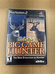 Cabela's Big Game Hunter Vintage SONY PS2 PLAYSTATION 2 GAME CIB
